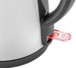 ⁦BLACK+DECKER Cordless Electric Kettle, 2200W, 1.7L Capacity, Quick Boiling, Lightweight Design, 360° Swivel Base, Auto Shut-Off, Boil-Dry Protection, Concealed Heating Plate, White - JC70-B5 Buy Online at Best Price in UAE - Amazon.ae⁩ - الصورة ⁦10⁩