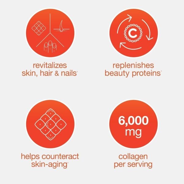Youtheory Advanced Collagen - 6,000 mg Collagen - with Vitamin C - for Hair, Skin & Nails* - Collagen Supplements for Women and Men - 120 Tablets Buy Online at Best Price in UAE - Amazon.ae - Image 16