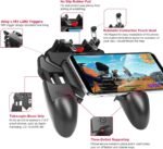DELAM Mobile Game Controller with L1R1 L2R2 Triggers, PUBG Mobile Controller 6 Fingers Operation, Joystick Remote Grip Shooting Aim Keys for 4.7-6.5" iPhone Android iOS Cellphone Gamepad Accessories  Amazon.ae: Electronics - Image 9
