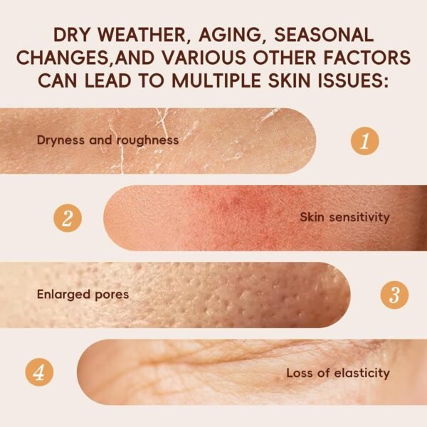LAIKOU Rice Face Care, Pack of 5 Skin Care Women's Face Set, Travel Size Skincare with Facial Cleanser, Rice Toner, Eye Cream, Serum Moisturising Cream, for Daily Moisture & Care  Amazon.ae: Beauty - Image 12