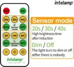 intelamp Solar Lights Outdoor with Remote Control, 2.7 Cable | Solar Sensor Lights with Dual Sensors 1200LM Waterproof Flood Lighting for Yard, Garage, Garden Buy Online at Best Price in UAE - Amazon.ae - Image 13