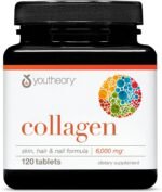 Youtheory Advanced Collagen - 6,000 mg Collagen - with Vitamin C - for Hair, Skin & Nails* - Collagen Supplements for Women and Men - 120 Tablets Buy Online at Best Price in UAE - Amazon.ae