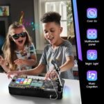 Kids DJ Mixer Controller Table Musical Toy Electronic Toy with Microphone Piano for Kid, DJ Board Key Musical Instruments Birthday Gift Toys for 3 4 5 6 7 Year Old Boy Girl (black) Buy Online at Best Price in UAE - Amazon.ae - Image 4