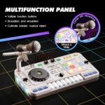 Kids DJ Mixer Controller Table Musical Toy Electronic Toy with Microphone Piano for Kid, DJ Board Key Musical Instruments Birthday Gift Toys for 3 4 5 6 7 Year Old Boy Girl (black) Buy Online at Best Price in UAE - Amazon.ae - Image 16