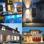 4 Pcs Outdoor Solar Wall Light, Up & Down LED Scones – Warm White LED Sconce, Waterproof Garden Patio Fence Light Buy Online at Best Price in UAE - Amazon.ae - Image 6